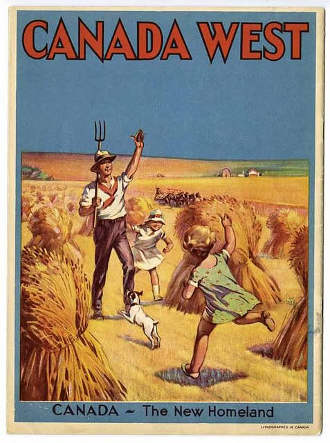 Settlement Poster for Canada West