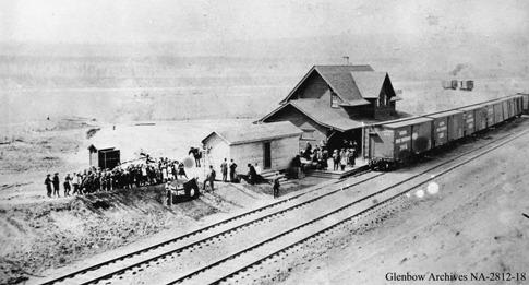 Northern Alberta Railway Peace River 1919-1921  from Historic Places.ca