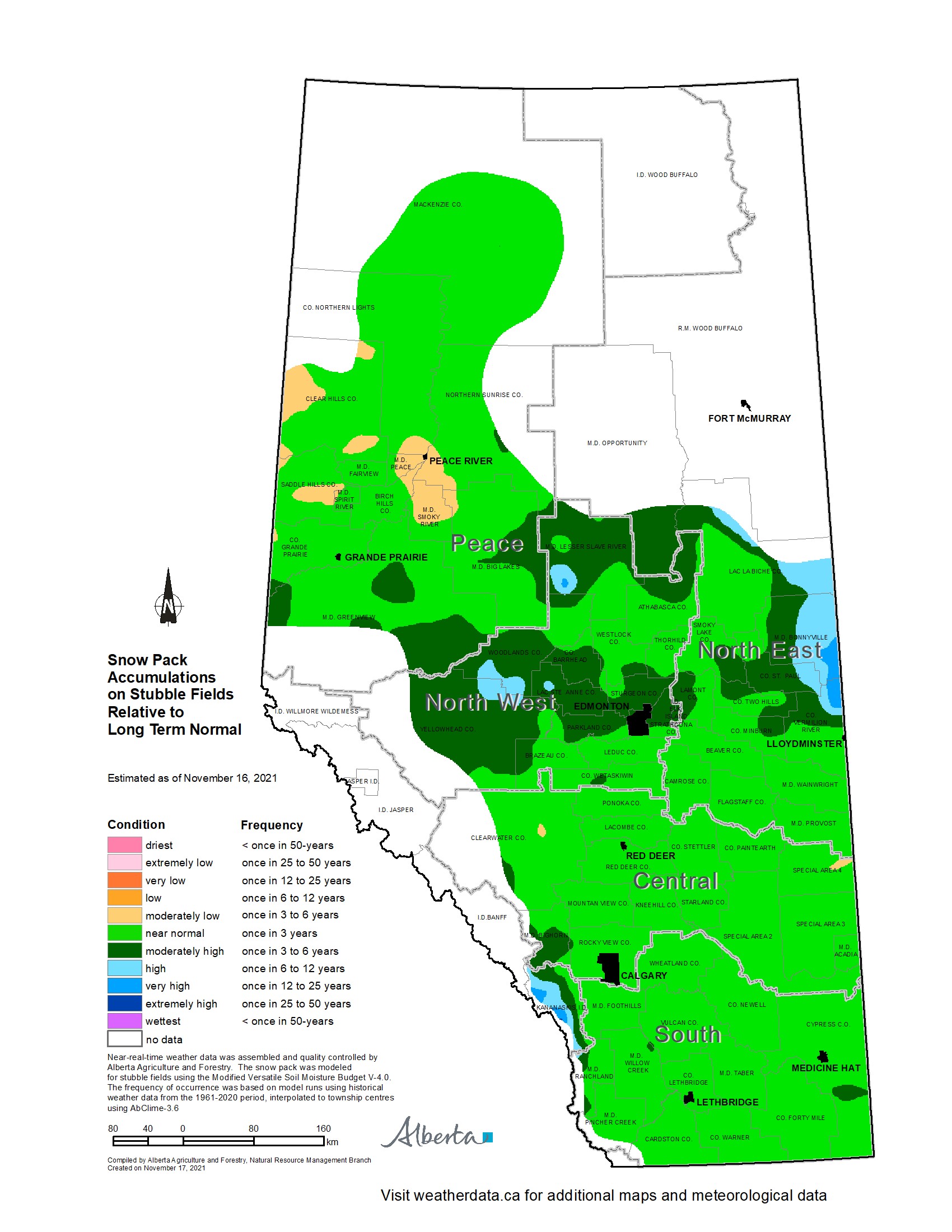 Moisture Map