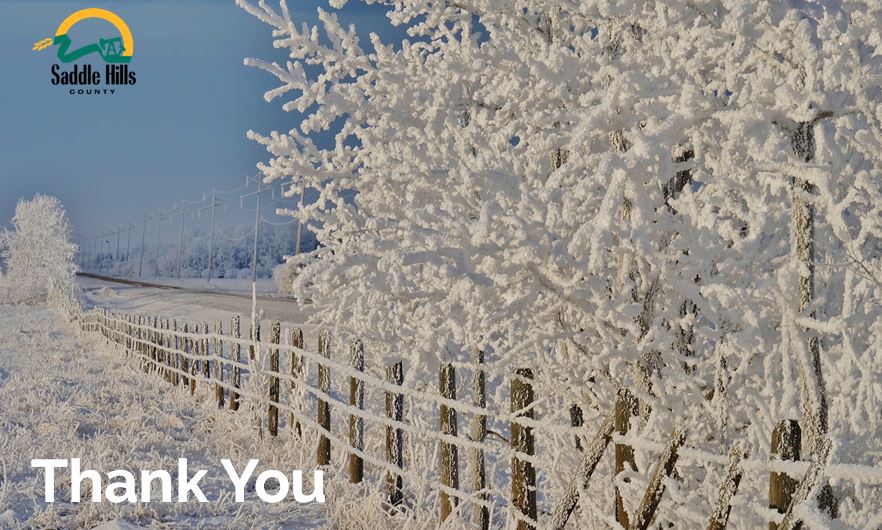 Image of frost and snow covered fence and landscape