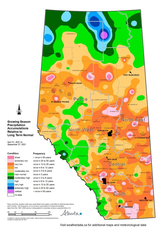 Moisture Map