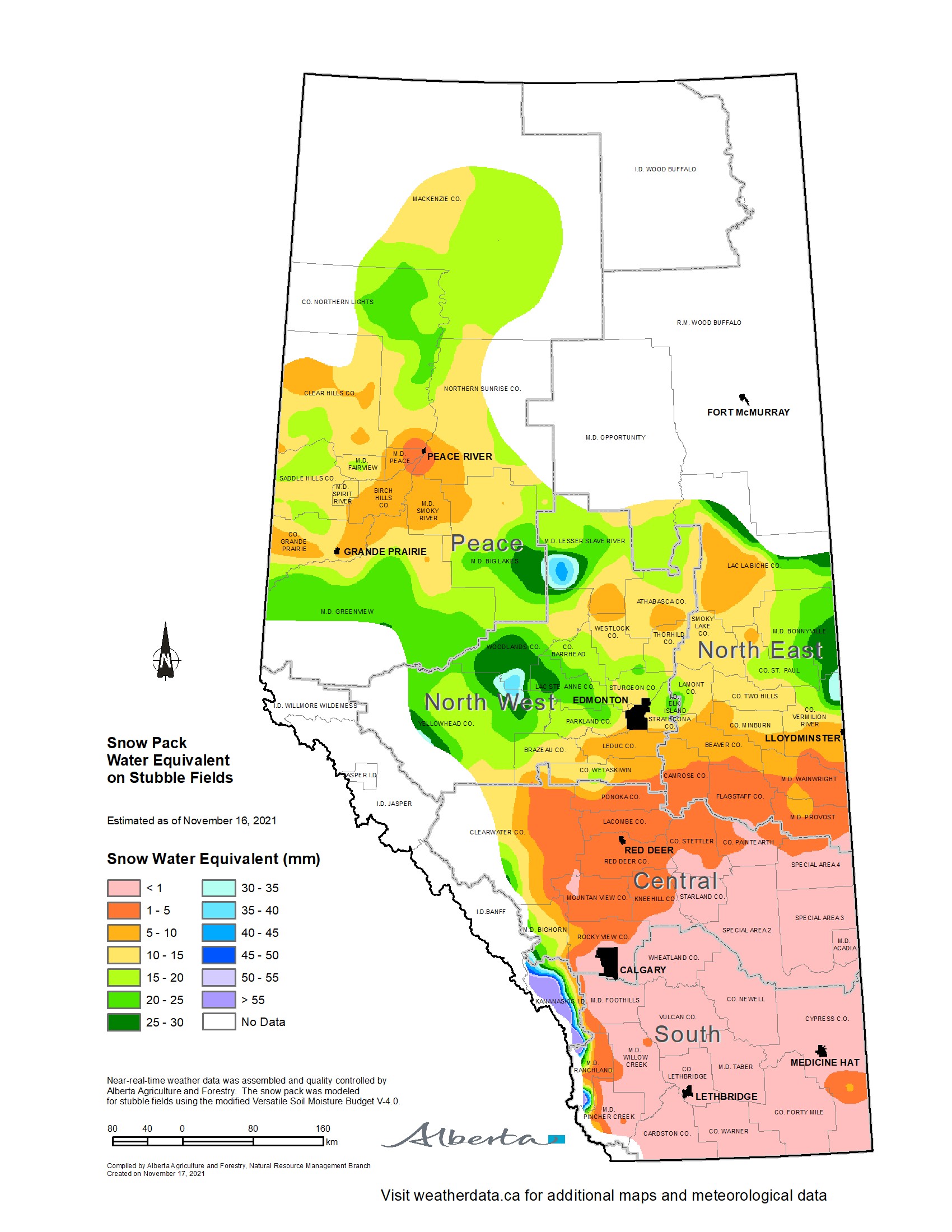 Moisture Map