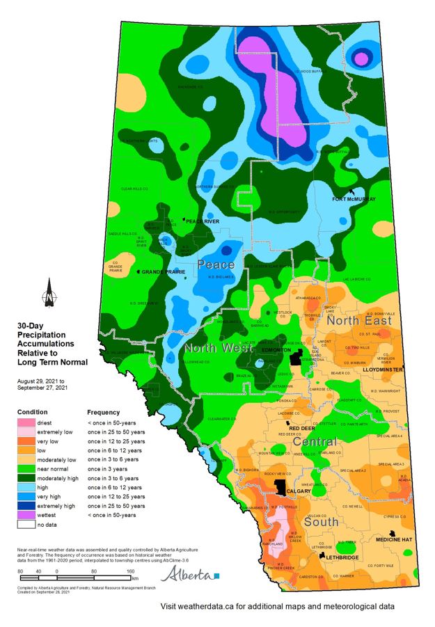 Moisture Map