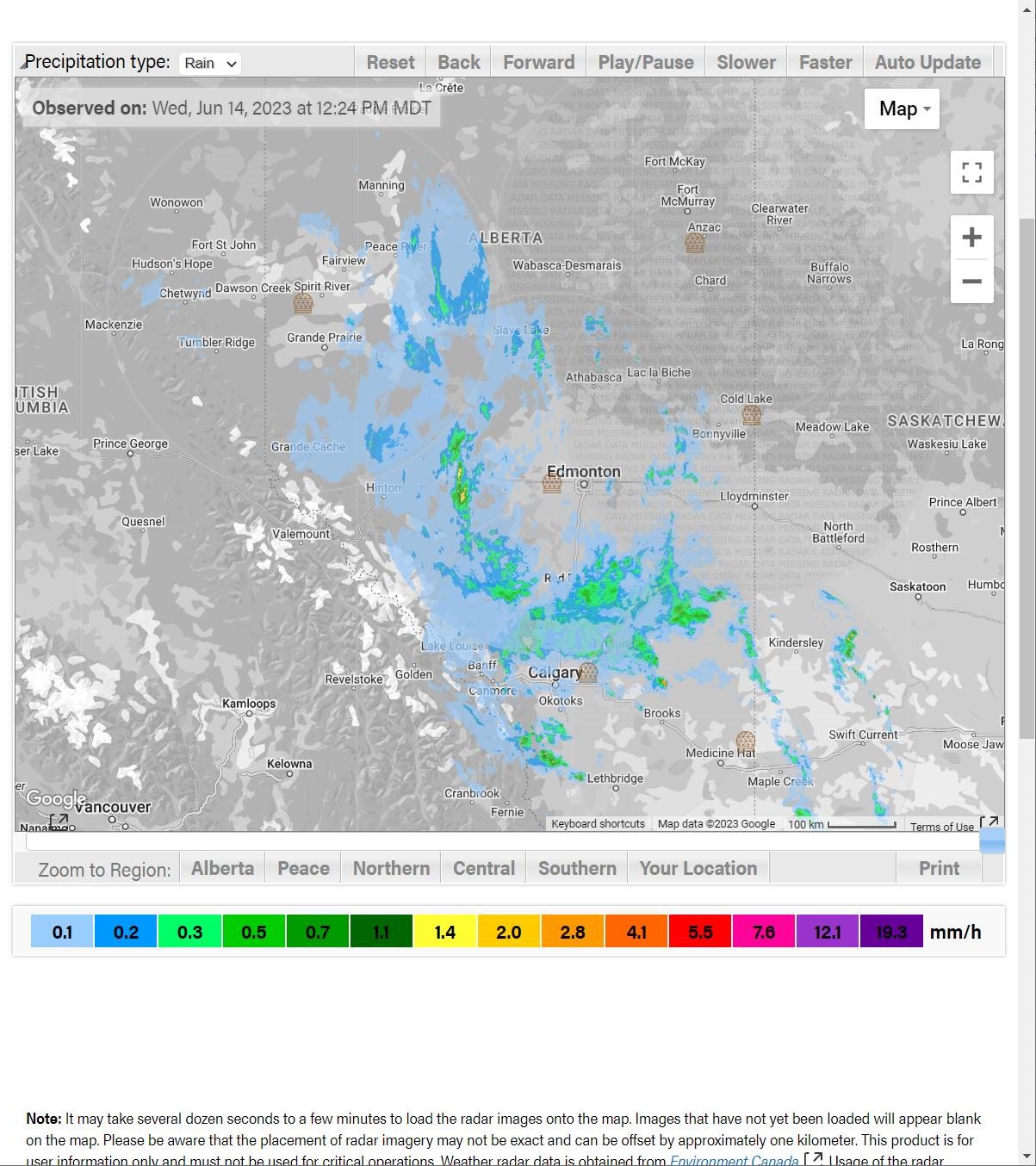 Image of Radar Map