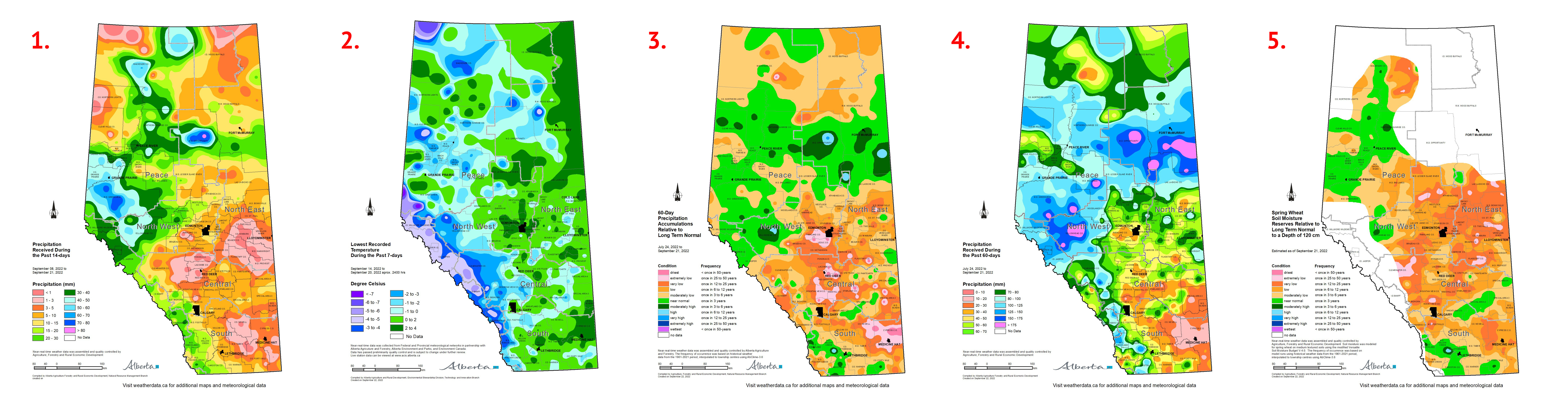 Moisture Updates Sept 21
