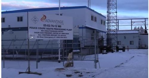 Advantage Oil Glacier Plant
