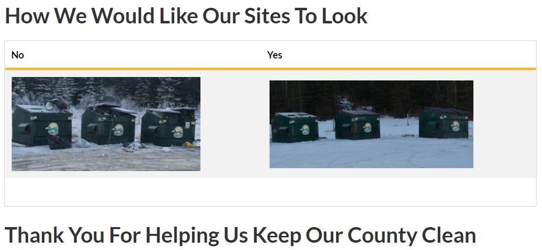 Image of garbage bins