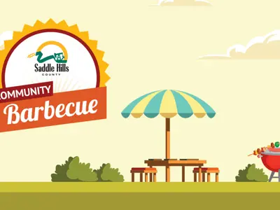 Vector Image of Community BBQ