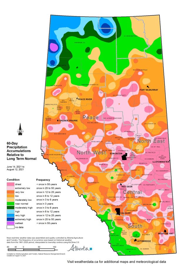 Moisture Map