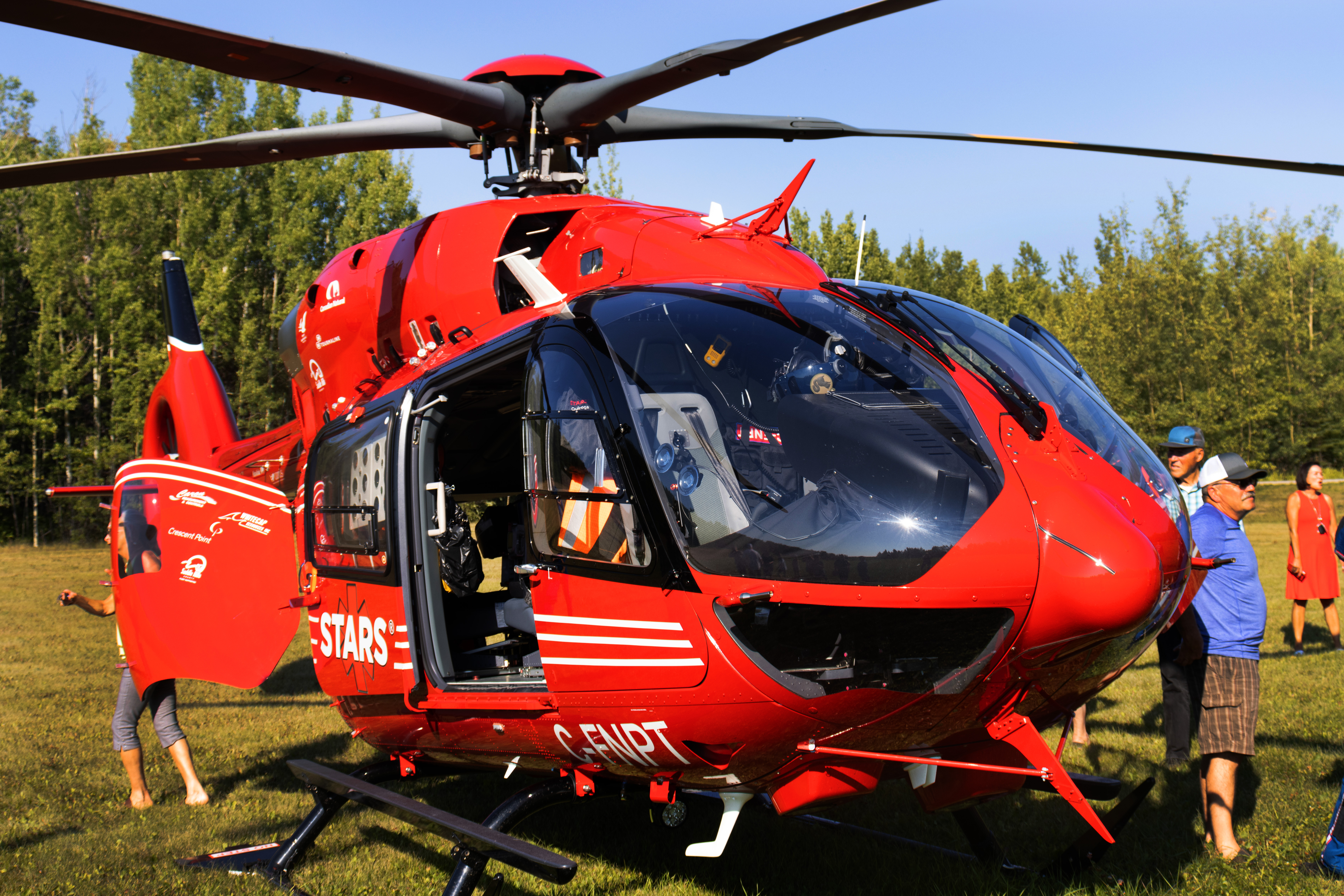 Image of STARS ambulance helicopter