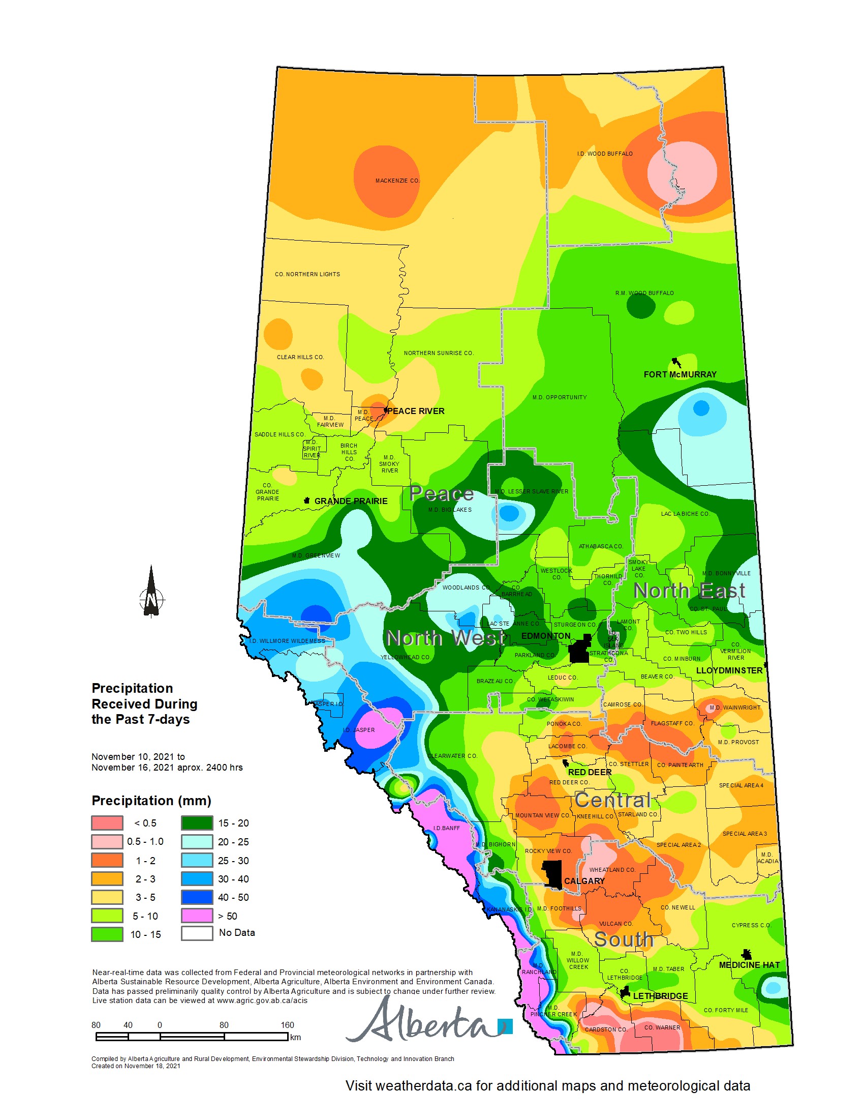 Moisture Map