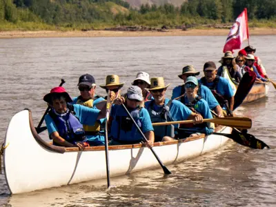 Image of Peace River Brigade on Peace River