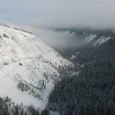Screenshot of Winter Scene from Billi Alberta video