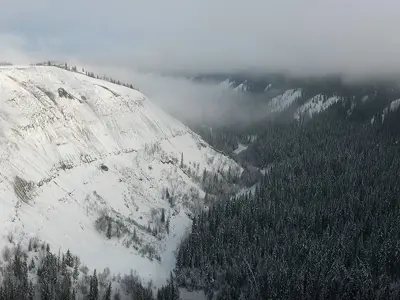 Screenshot of Winter Scene from Billi Alberta video